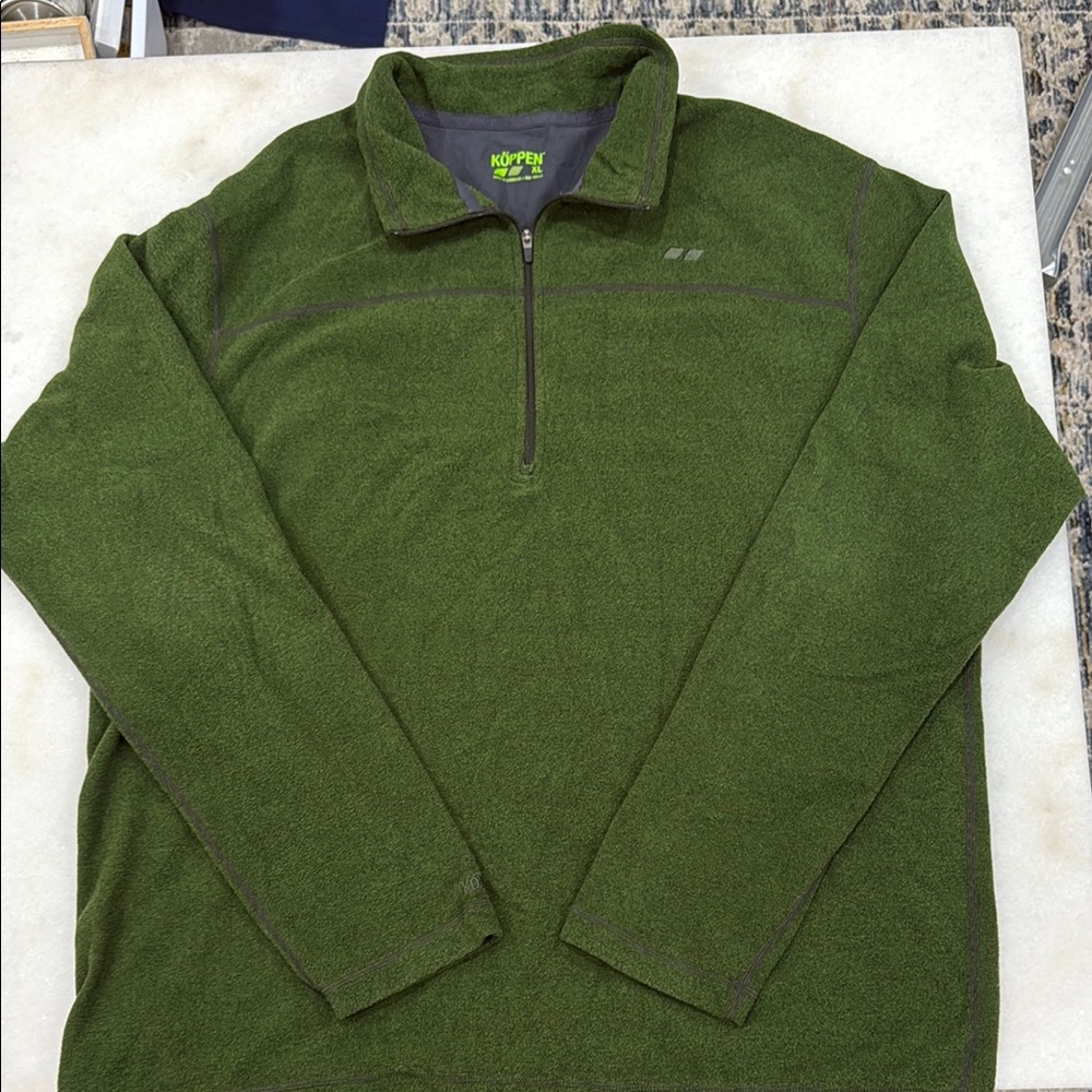 Koppen Men's Green Pullover Shirt